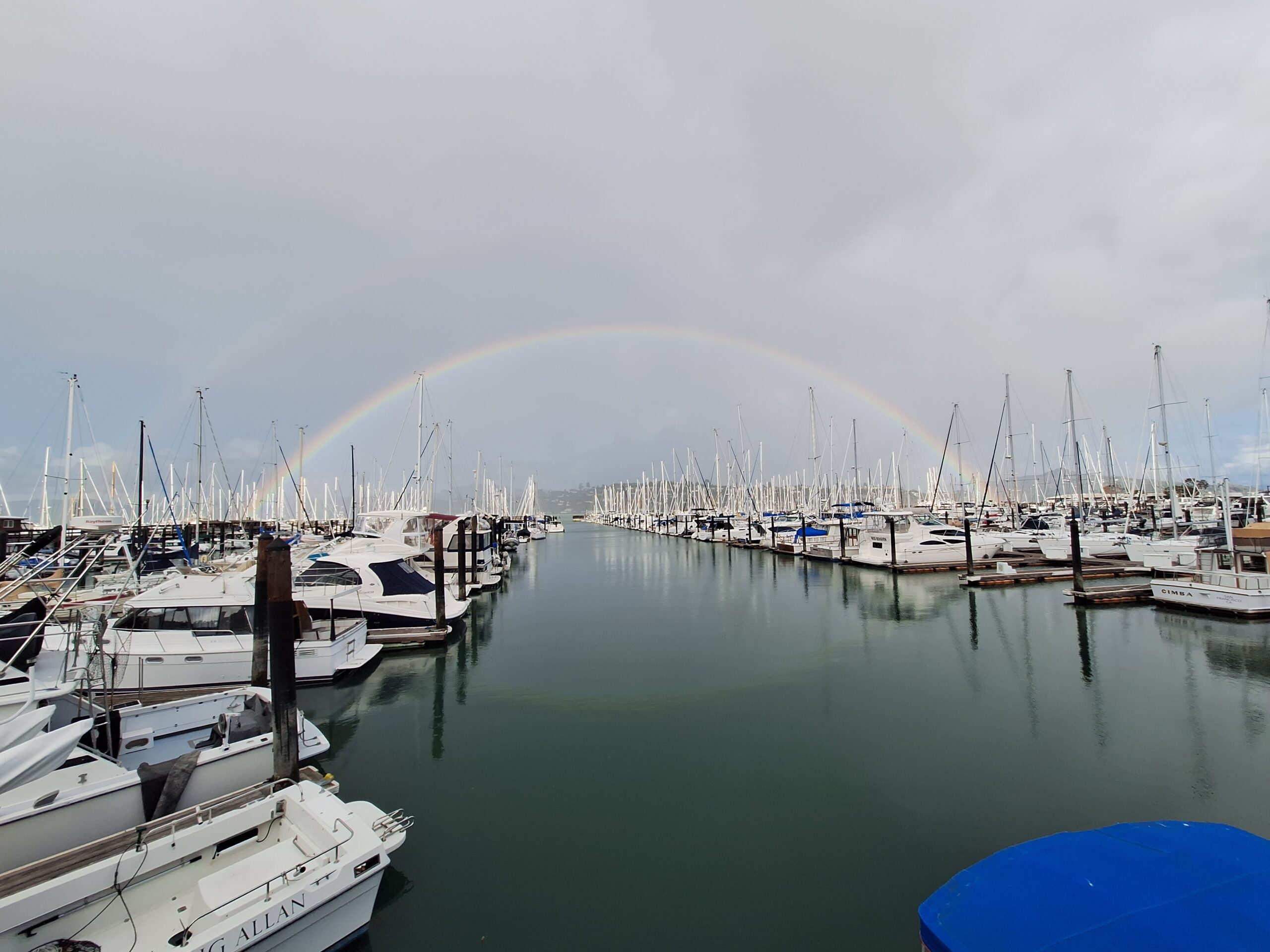 Arcobaleno a Sausalito (Foto di Stefano Scibilia)