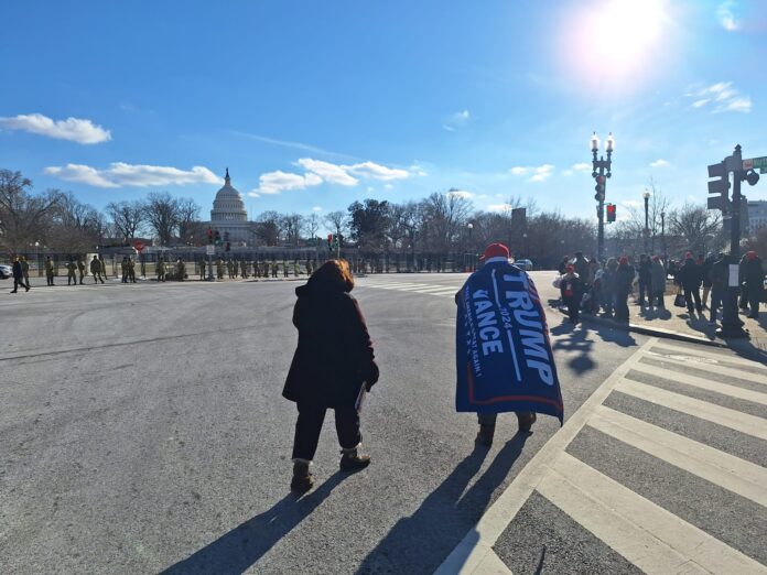 Sostenitore di Trump a Washington - Foto di Stefano Scibilia