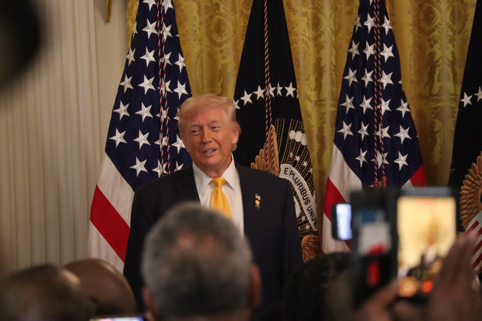 Donald Trump celebra il Black History Month alla Casa Bianca - Foto di Stefano Scibilia